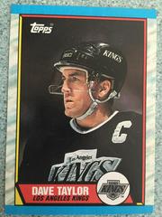 Dave Taylor #58 Hockey Cards 1989 Topps Prices