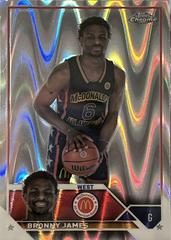 Bronny James [RayWave] #68 Basketball Cards 2023 Topps Chrome McDonald's All American Prices