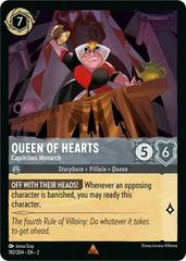 Queen of Hearts - Capricious Monarch [Foil] #192 Lorcana Rise of the Floodborn Prices
