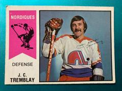 J. C. Tremblay Hockey Cards 1974 O-Pee-Chee WHA Prices