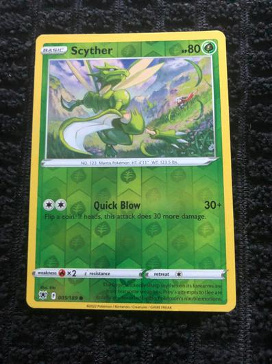 Scyther [Reverse Holo] | Ungraded | Pokemon Astral Radiance