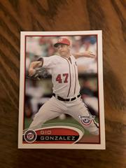 Gio Gonzalez #76 Baseball Cards 2012 Topps Opening Day Prices