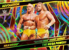Macho Man Randy Savage, Hulk Hogan [Galactic] Wrestling Cards 2022 Panini Revolution WWE Prices