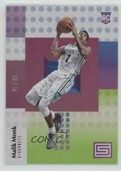 Malik Monk [Green] #102 Basketball Cards 2017 Panini Status Prices