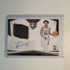 Tre Jones [Red] Basketball Cards 2020 Panini Chronicles Limited Rookie Jersey Autographs Prices