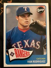Ivan Rodriguez #154 Baseball Cards 2003 Upper Deck Vintage Prices