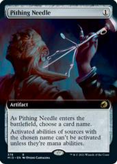 Pithing Needle [Extended Art] Magic Innistrad: Midnight Hunt Prices