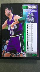Marty Conlon Rear | Marty Conlon Basketball Cards 1994 Fleer
