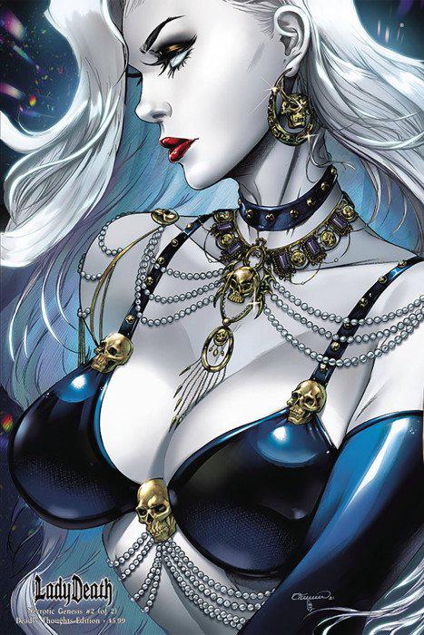 Lady Death: Necrotic Genesis [Turner] #2 (2023) Comic Books Lady Death: Necrotic Genesis