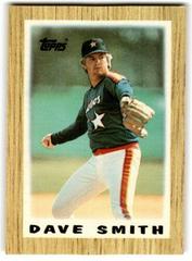 Dave Smith #12 Baseball Cards 1987 Topps Mini League Leaders Prices