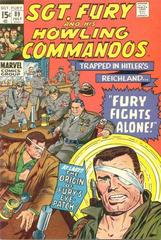 Sgt. Fury and His Howling Commandos #89 (1971) Comic Books Sgt. Fury and His Howling Commandos Prices