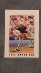 Orel Hershiser #53 Baseball Cards 1988 Topps Mini League Leaders Prices