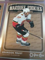 Brandon Prust [Marquee Rookies] #575 Hockey Cards 2006 O Pee Chee Prices