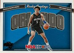 Paolo Banchero Basketball Cards 2022 Panini Hoops Rookie Greetings Prices
