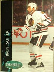 Brent Sutter Hockey Cards 1992 Parkhurst Prices
