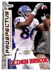 Dezmon Briscoe #P-18 Football Cards 2010 Sage Hit Prospectus Prices