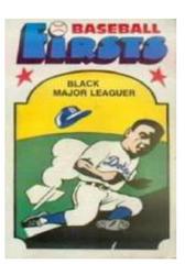 Black Major Leaguer Baseball Cards 1974 Fleer Baseball Firsts Prices