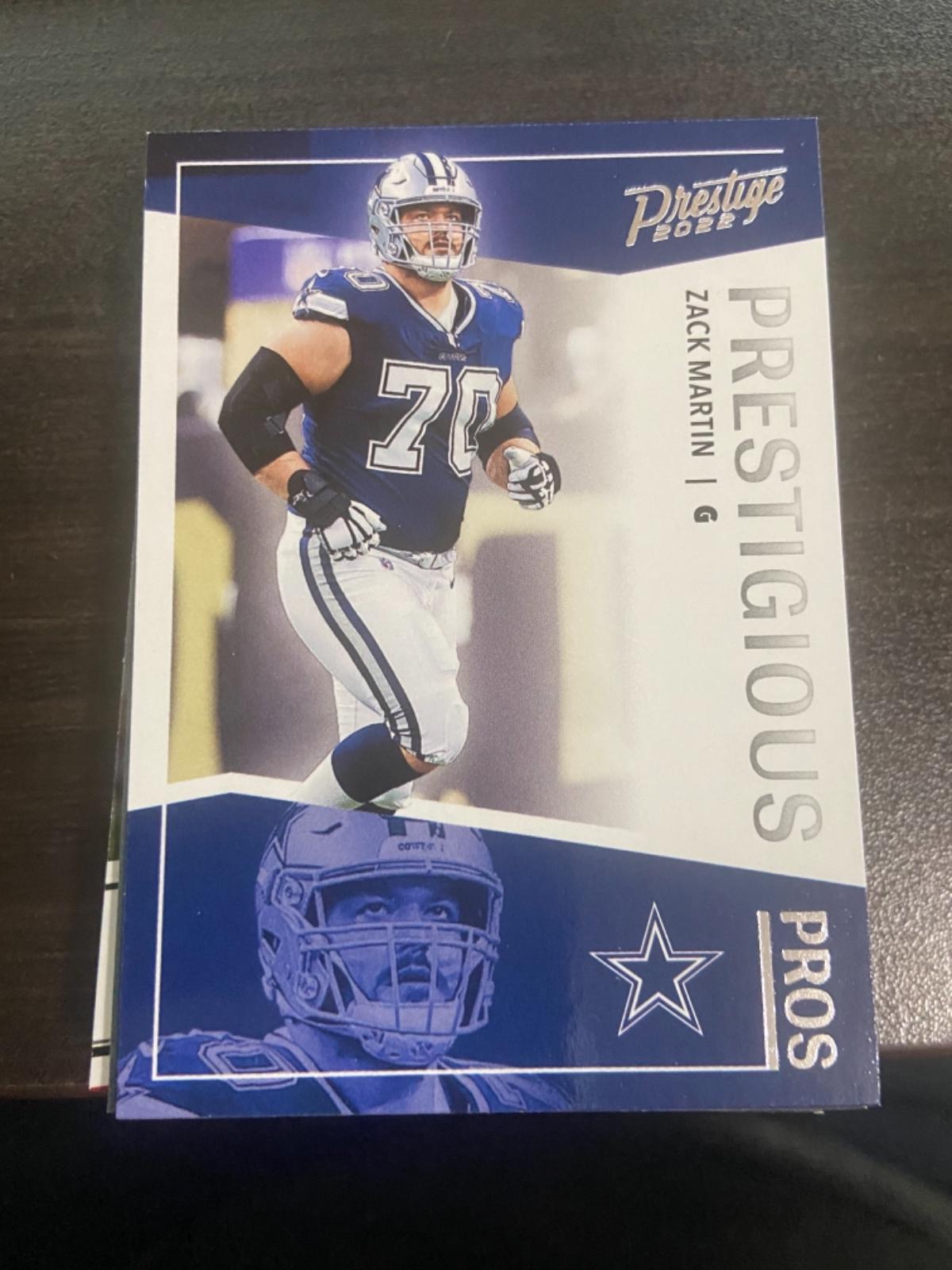 Zack Martin | Ungraded | 2022 Panini Prestige Prestigious Pros