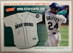 Ken Griffey Jr [Jersey Give Away] Baseball Cards 1999 Upper Deck Victory Prices