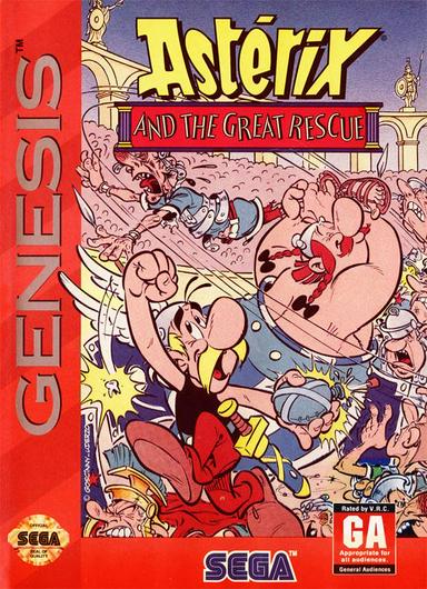 Asterix and the Great Rescue Cover Art