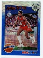Julius Erving [Blue Wave] Basketball Cards 2019 Panini Hoops Premium Stock Prices