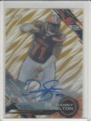 Danny Shelton [Autograph Gold Rainbow Diffractor] #60 Football Cards 2015 Topps High Tek Prices