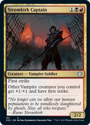 Stromkirk Captain #157 Magic Innistrad: Crimson Vow Commander