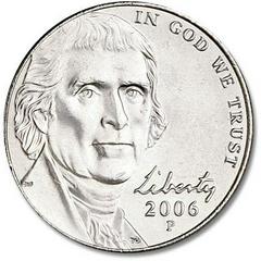 2006 P [SMS] Coins Jefferson Nickel Prices