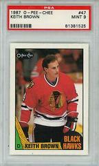 Keith Brown Hockey Cards 1987 O-Pee-Chee Prices