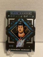 Dawson Mercer #RG-DM Hockey Cards 2021 Upper Deck Black Diamond Rookie Gems Prices