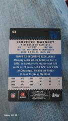 Back  | Laurence Maroney Football Cards 2007 Topps TX Exclusive