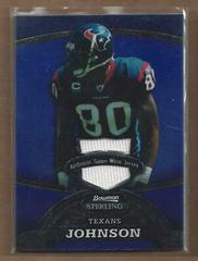 Andre Johnson [Jersey Blue] #77 Football Cards 2008 Bowman Sterling Prices