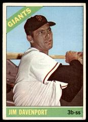Jim Davenport #176 Baseball Cards 1966 Topps Prices