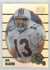 Dan Marino [Premium Stock Silver] Football Cards 1996 Pinnacle Prices