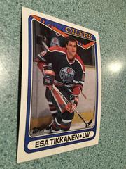Esa Tikkanen #156 Hockey Cards 1990 Topps Prices