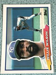 Willie Wilson #21 Baseball Cards 1988 Topps Big Prices