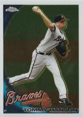 Tommy Hanson #8 Baseball Cards 2010 Topps Chrome Prices