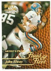 John Elway [Artist's Proof] #183 Football Cards 1996 Select Prices