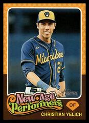 Christian Yelich #NAP-17 Baseball Cards 2024 Topps Heritage New Age Performer Prices