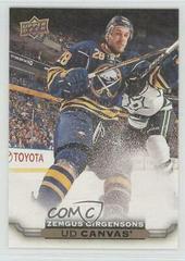 Zemgus Girgensons Hockey Cards 2015 Upper Deck Canvas Prices