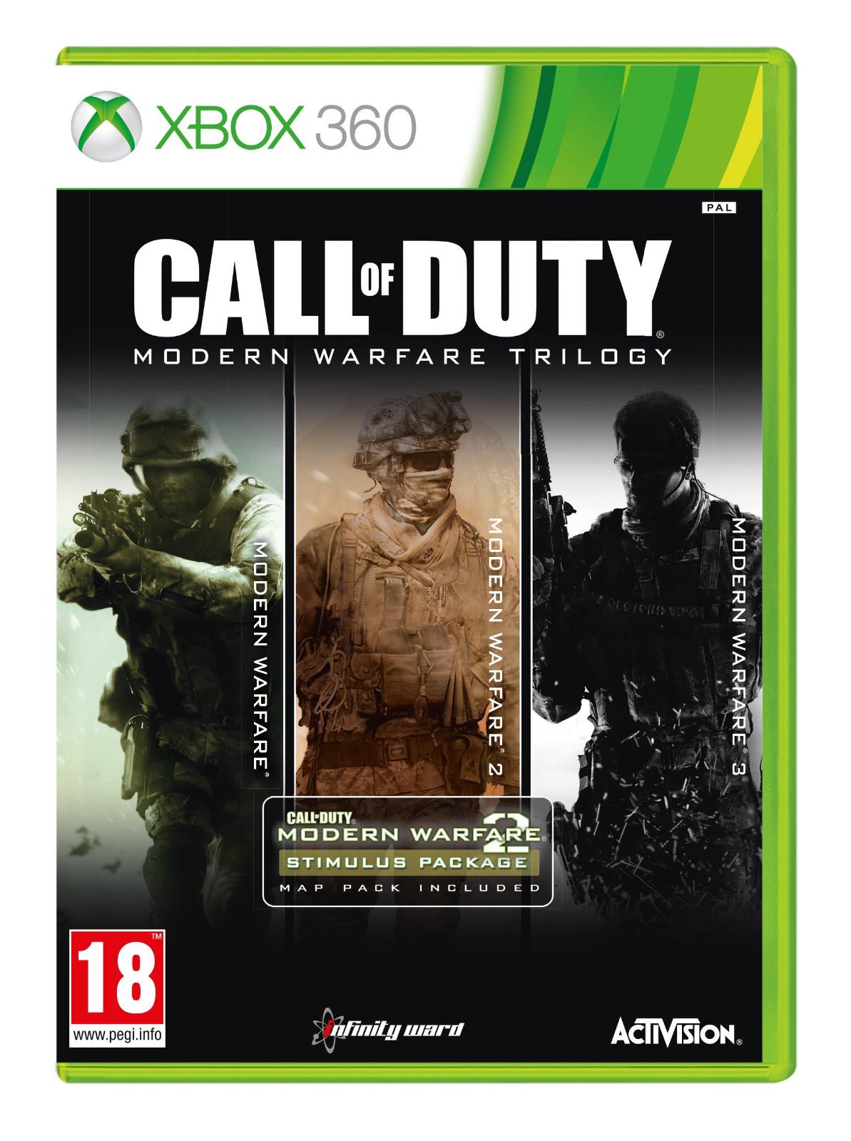 Call Of Duty Modern Warfare Trilogy PAL Xbox 360