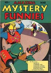 Main Image | Amazing Mystery Funnies [Office Mock-Up Copy] Comic Books Amazing Mystery Funnies