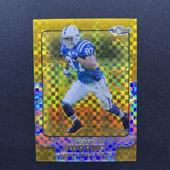 Reggie Wayne [Gold Xfractor] Football Cards 2006 Topps Finest Prices