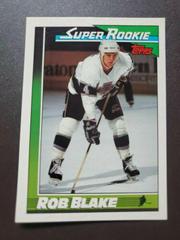 Rob Blake #6 Hockey Cards 1991 Topps Prices