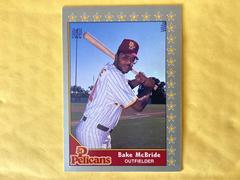 Bake McBride #19 Baseball Cards 1990 Pacific Senior League Prices