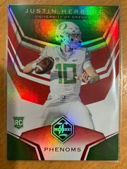 Justin Herbert [Red] #4 Football Cards 2020 Panini Chronicles Draft Picks Limited Phenoms Prices