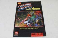 Captain America And The Avengers - Manual | Captain America and the Avengers Super Nintendo
