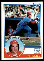 Pete Rose #100 Baseball Cards 1983 Topps Prices