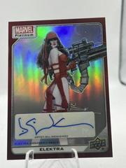 Elektra #103 2023 Upper Deck Marvel Platinum Red Rainbow Autograph Prices