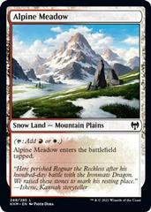 Alpine Meadow [Foil] Magic Kaldheim Prices
